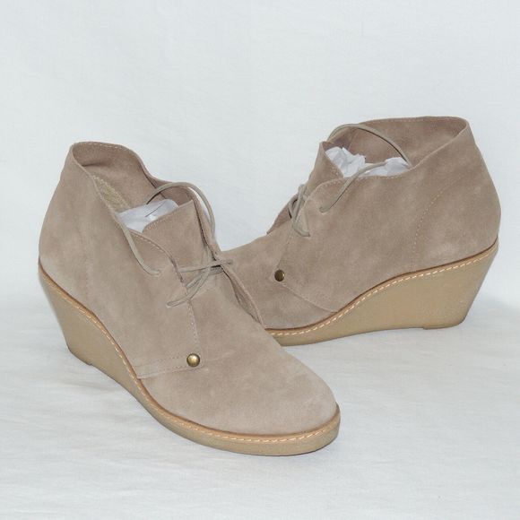 Women's Wedge Chukka Boots - Size 9 - Lucky Brand - Picture 1 of 6